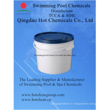 Produits chimiques de piscine de haute qualité désinfectant acide trichloroisocyanurique TCCA (HCDI002)